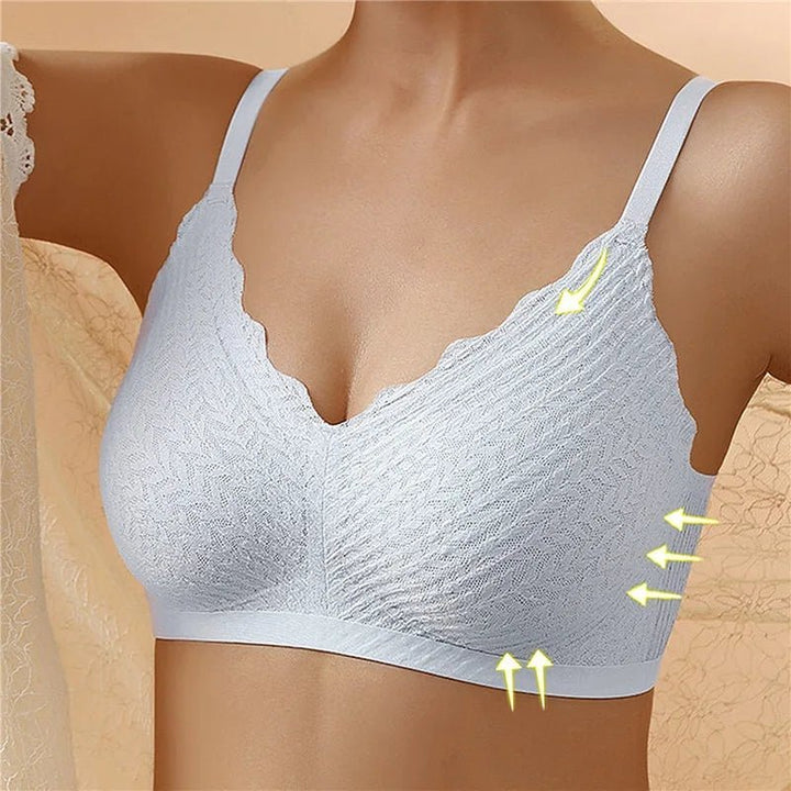Soutien-gorge sans armatures femme en coton respirant pour l’automne usage quotidien