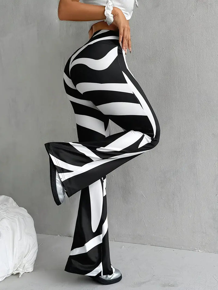 Trudy - Fashionable high-waisted pants for women