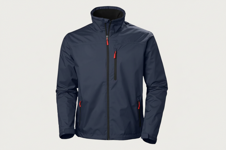 Veste imperméable pour homme à capuche, légère pour l'automne, avec des bandes réfléchissantes