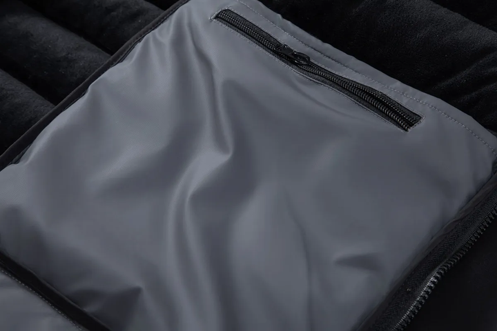 Veste hybride matelassée pour femme pour l’automne, veste de mi-saison à capuche pour les journées fraîches