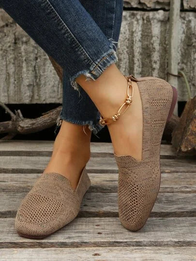 Dina - Ballerine confortable et élégante pour femmes avec semelle intérieure extra-support pour une expérience de port légère et aérée.