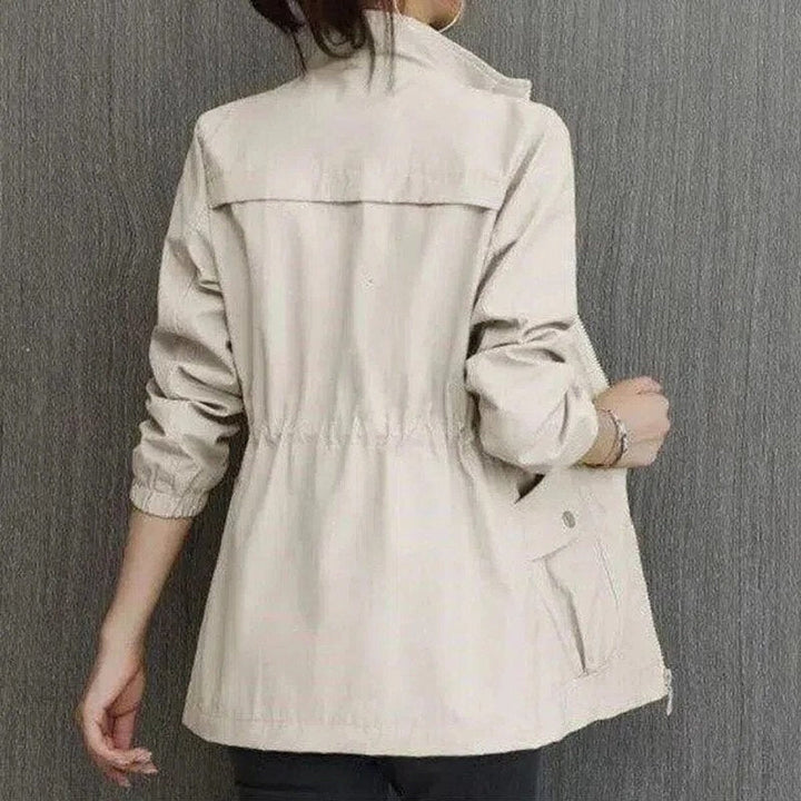 Veste militaire pour femme en coton, légère, de mi-saison, pour l’automne