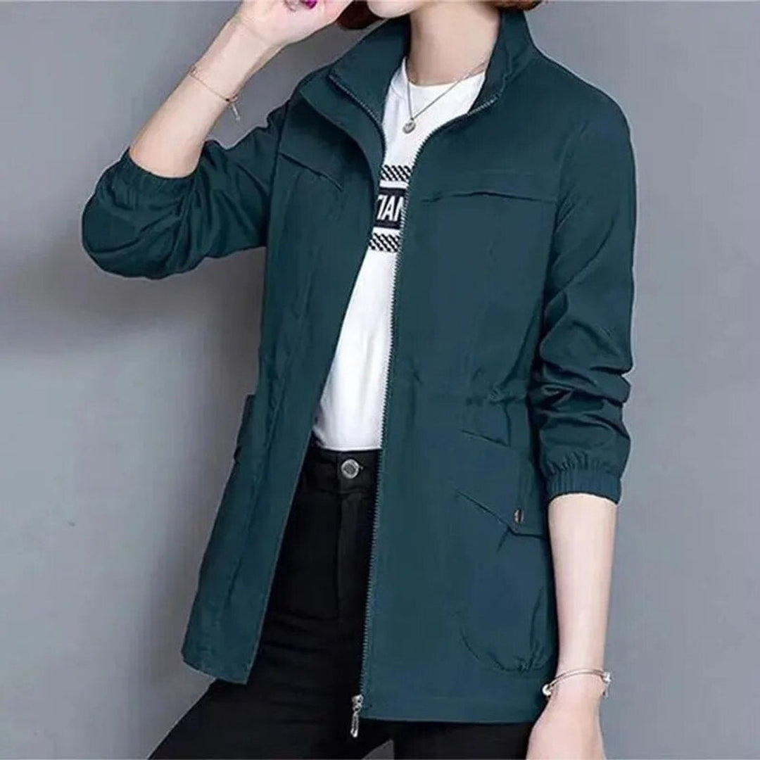 Veste militaire pour femme en coton, légère, de mi-saison, pour l’automne