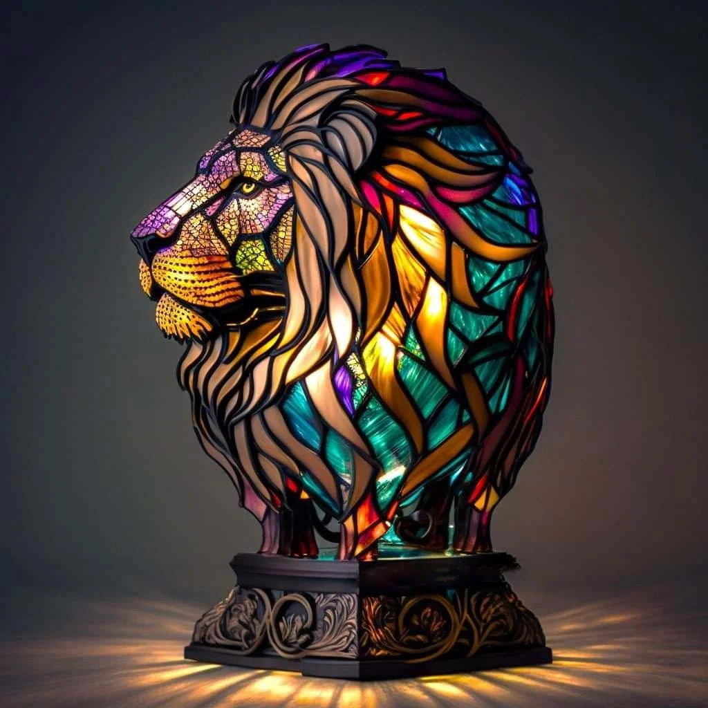 Lampe d'art moderne - LumiAura