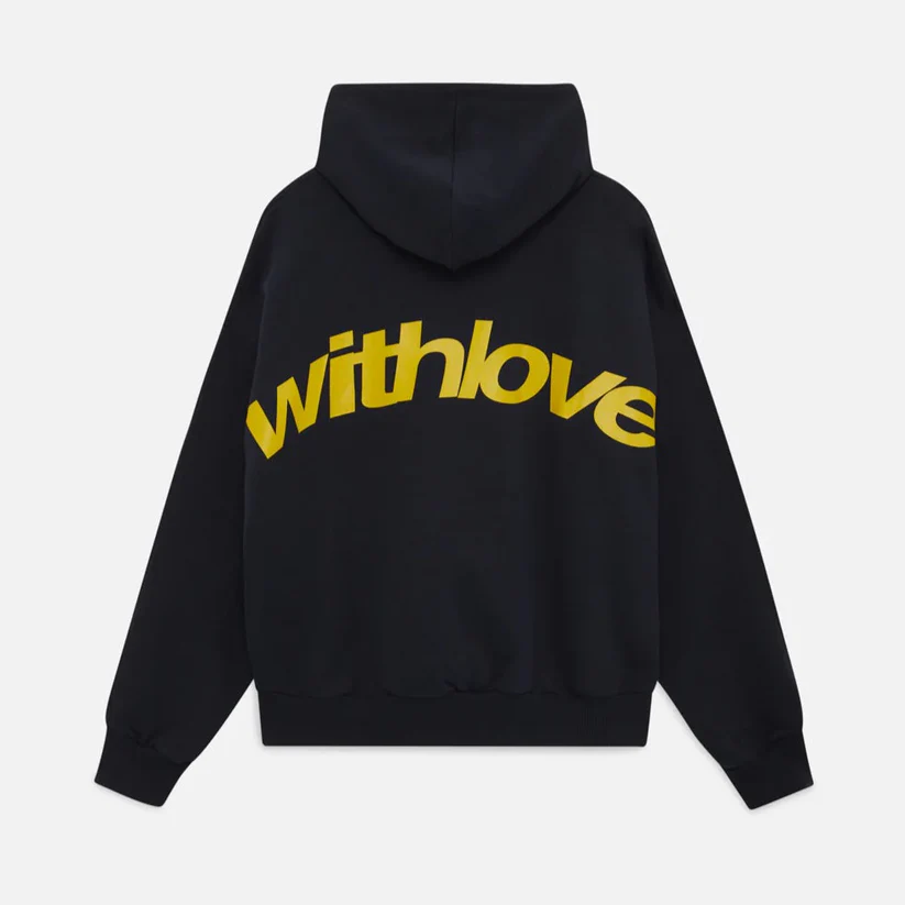 Oversized cotton hoodie with a print for streetwear autumn outfits