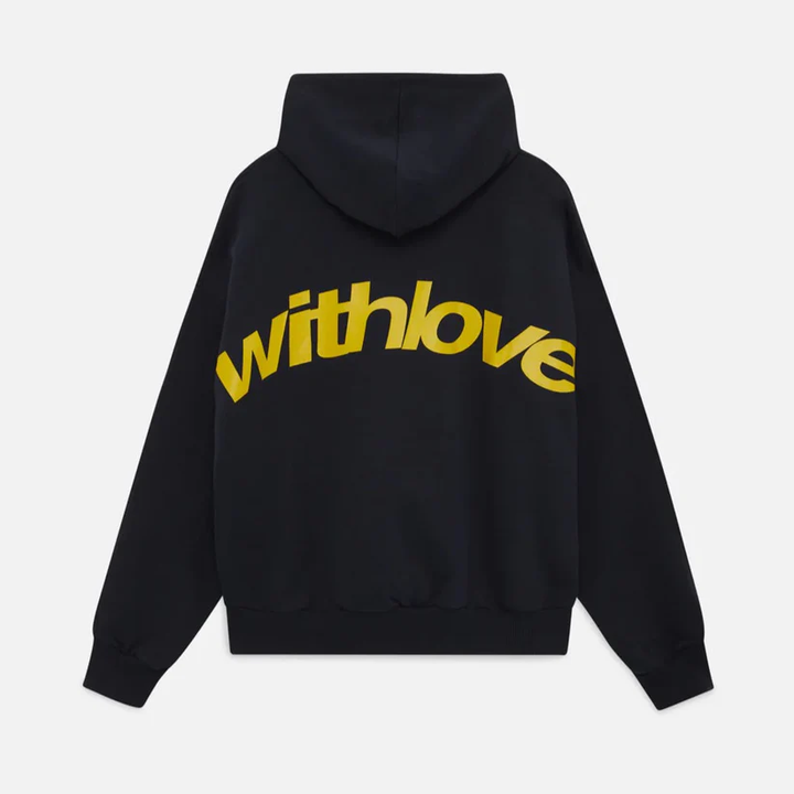 Oversized cotton hoodie with a print for streetwear autumn outfits