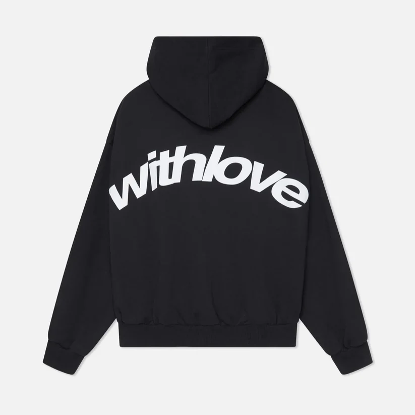 Oversized cotton hoodie with a print for streetwear autumn outfits
