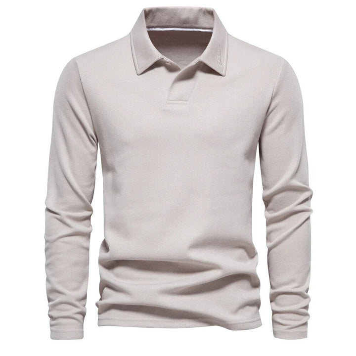 Alonso™ Luxe Pull Polo Élegant et Chaud pour un Look Chic