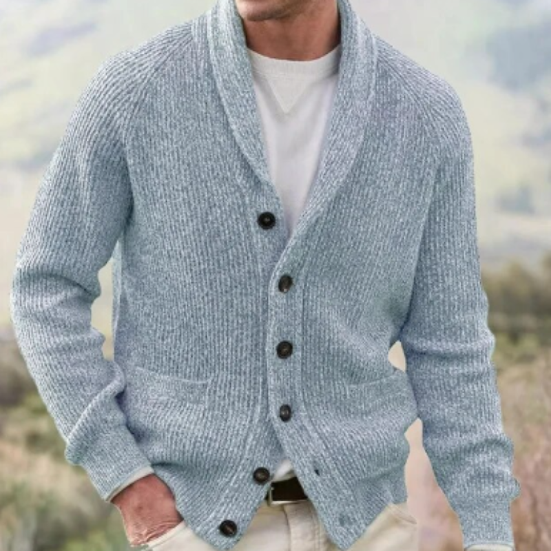 Jacobs™ Gilet Tricoté en Laine Vintage à Col en V pour un Style Intemporel