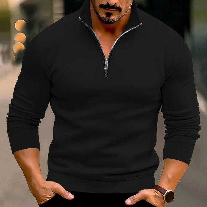 Tom™ Pull zippé décontracté - Des éléments de style confortables et modernes