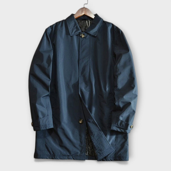 Veste de pluie homme mi-saison imperméable en matière synthétique pour l’automne