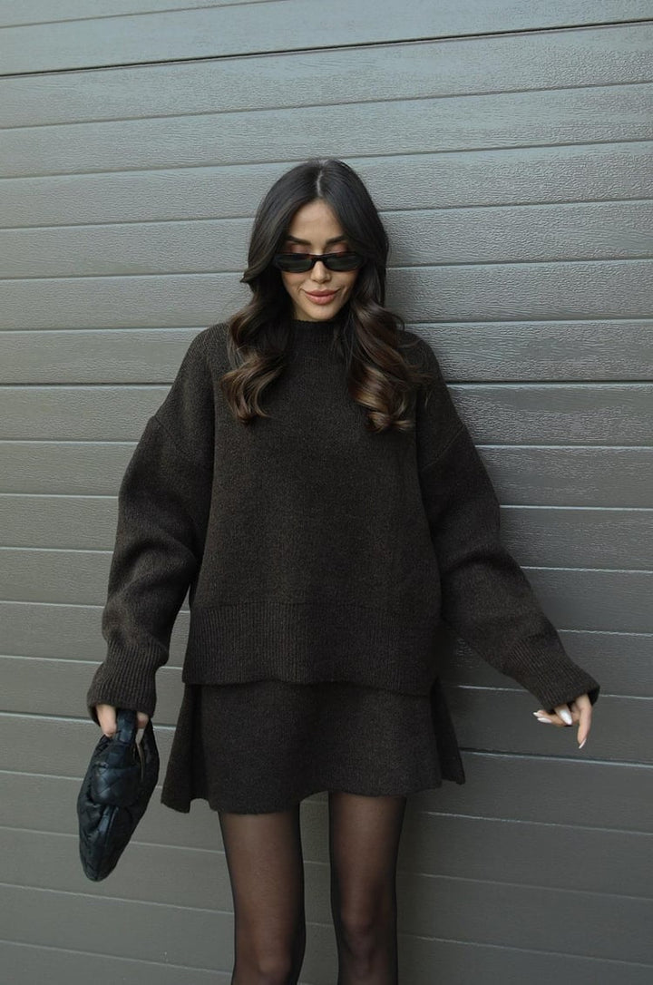 Lucie™ - Doux ensemble d'automne en laine
