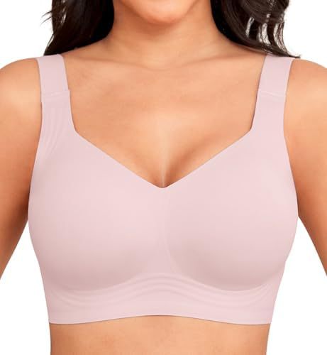 Soutien-gorge sans coutures femme en coton respirant à couverture complète pour l’automne