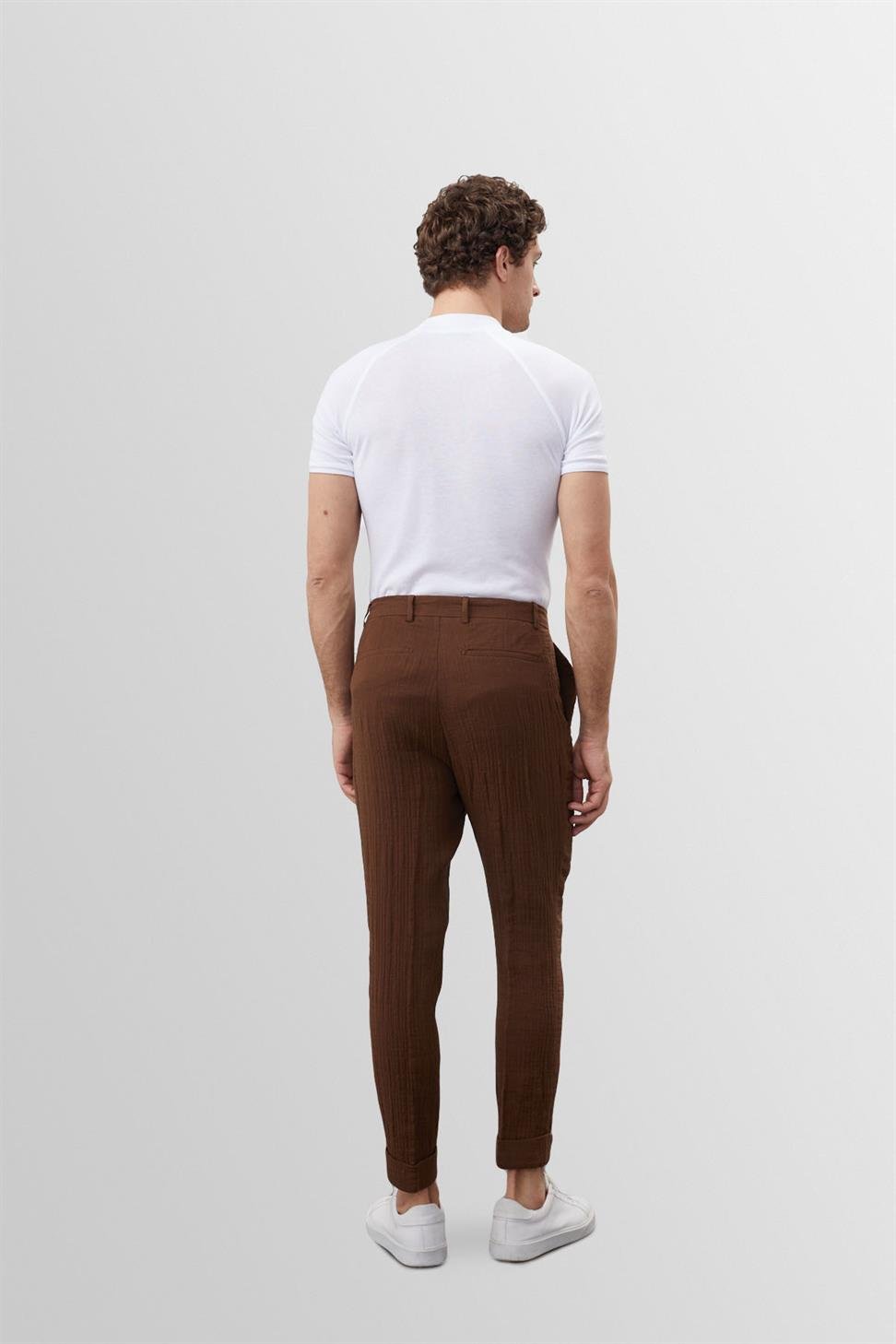 Joachim | T-shirt Slim Fit Blanc Classique Intemporel pour Hommes