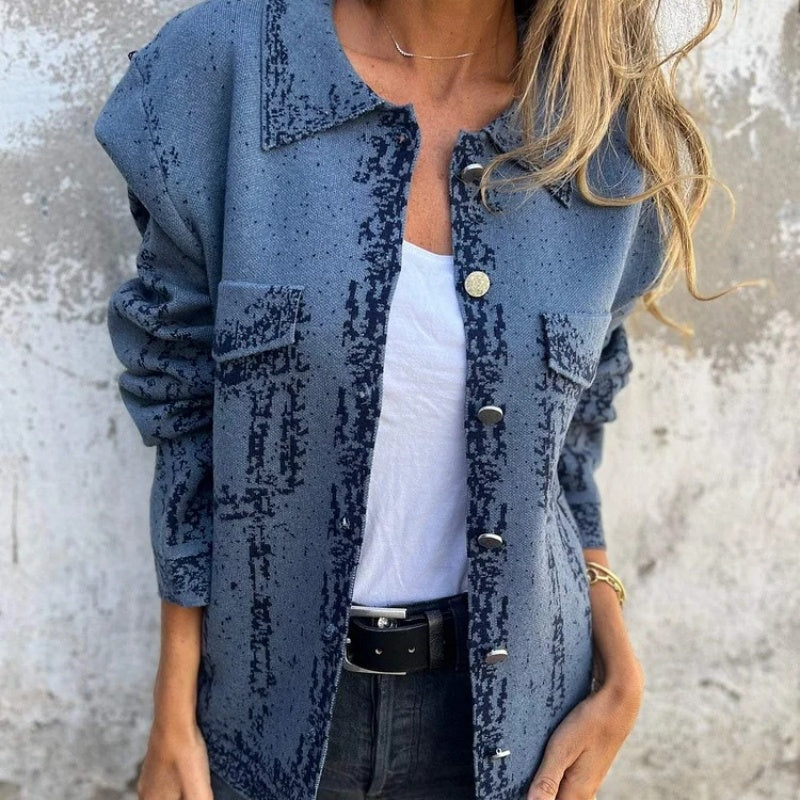 Blazer Casual Vintage Élégant pour Femmes - Chic et Intemporel