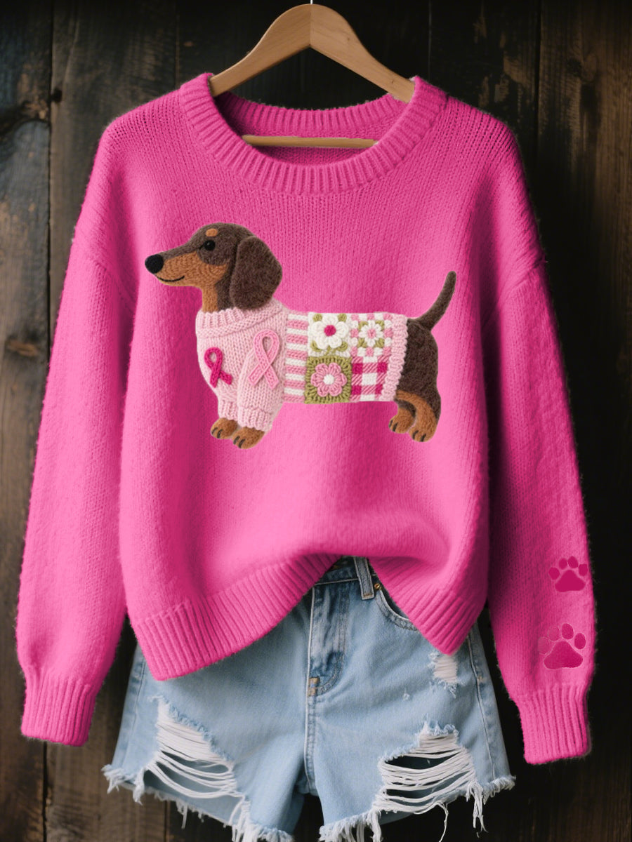 Pull femme en maille à motif nordique pour l'automne et l'hiver