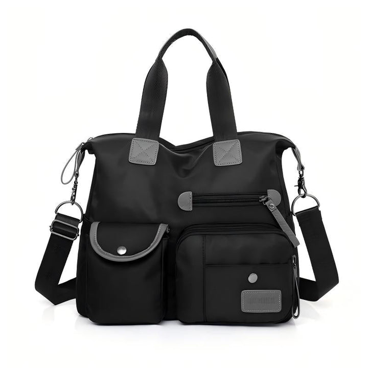 Sac cabas pour femme en nylon, imperméable et spacieux, pour le travail, automne