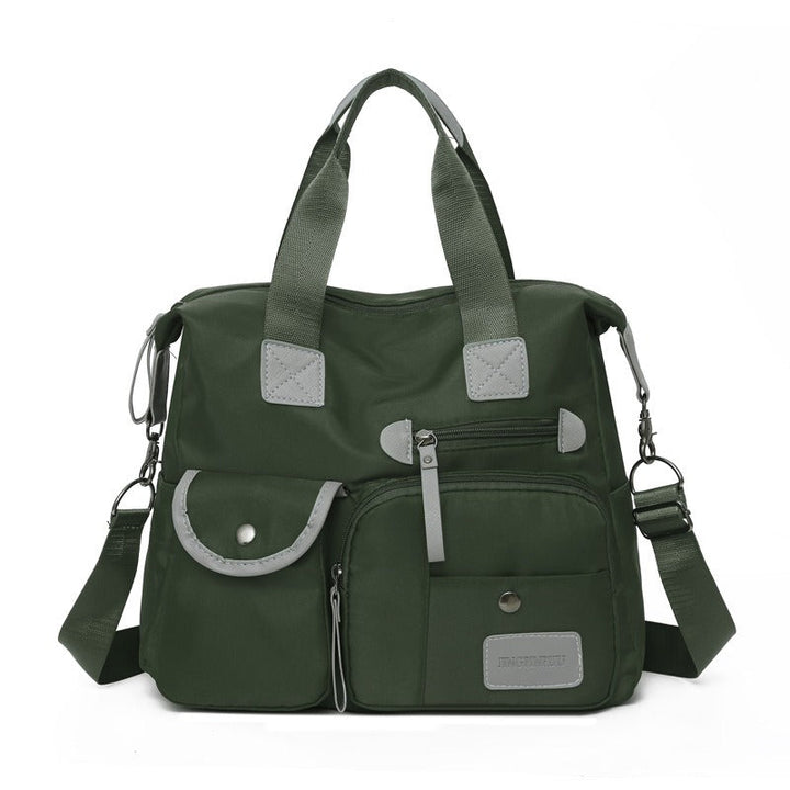Sac cabas pour femme en nylon, imperméable et spacieux, pour le travail, automne