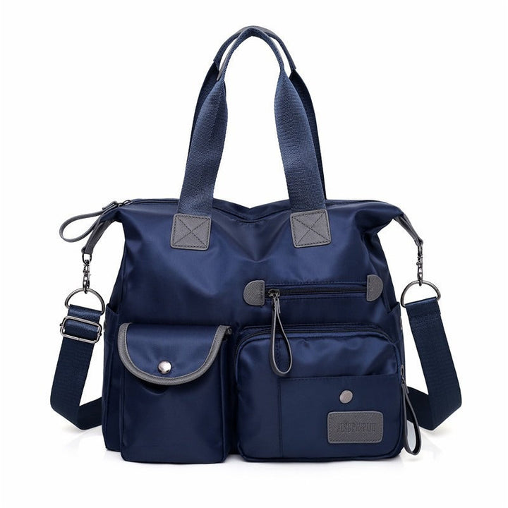 Sac cabas pour femme en nylon, imperméable et spacieux, pour le travail, automne