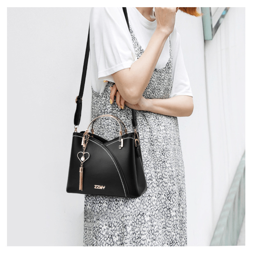 Sac à main élégant et luxueux à deux voies pour femmes - Chic et Fonctionnel