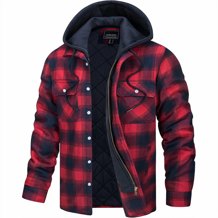 Bart-Jan™ Veste à Carreaux Classique pour un Style Élégant et Confortable